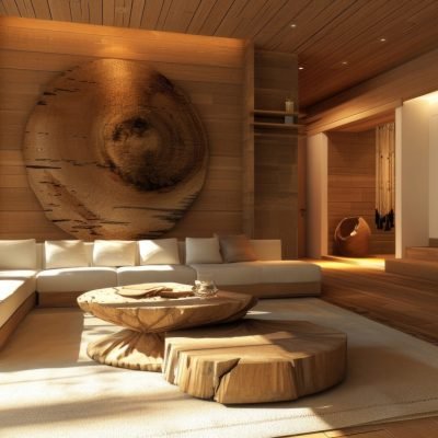 photorealistic-wooden-house-interior-with-timber-decor-furnishings